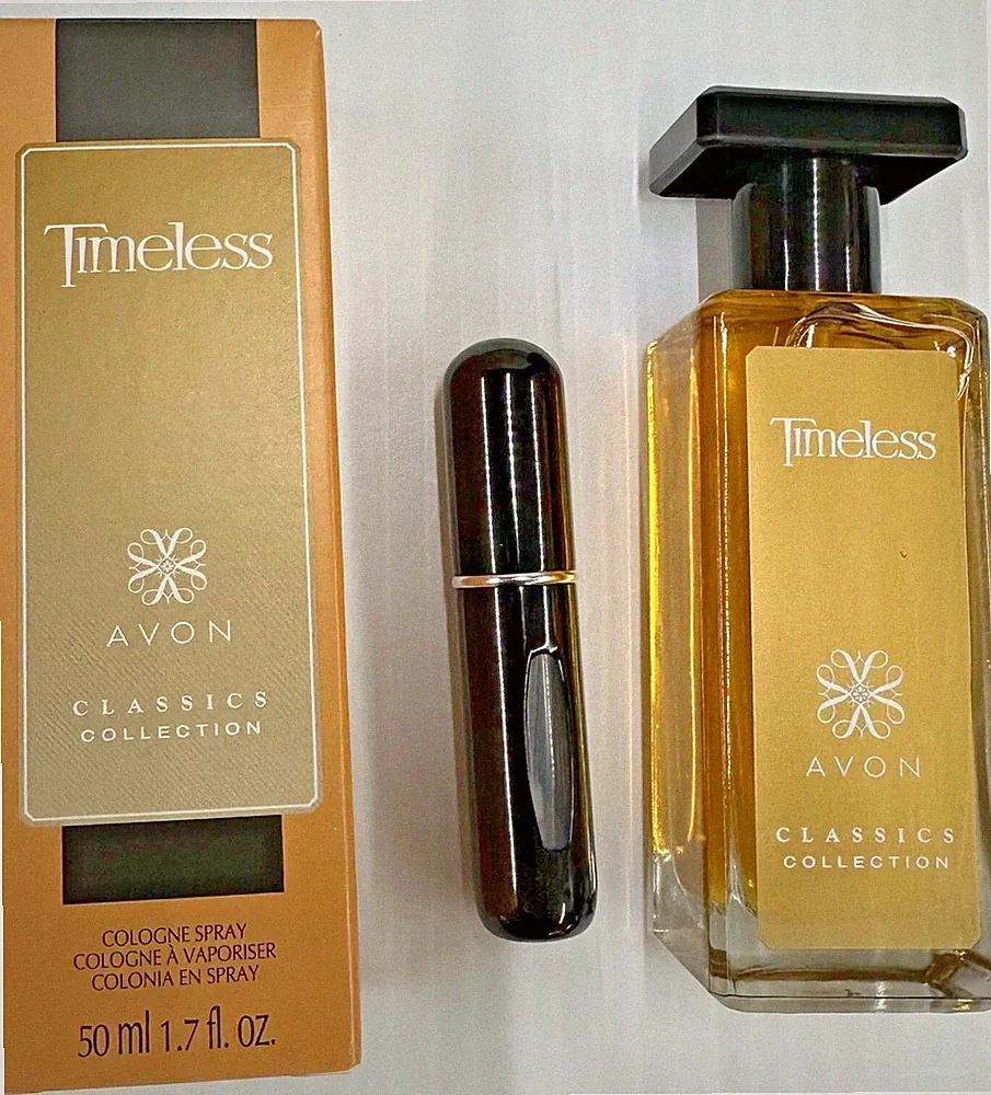 2 pcs set Timeless Cologne Perfume Spray 1.7 oz For Women by Avon travel Spray