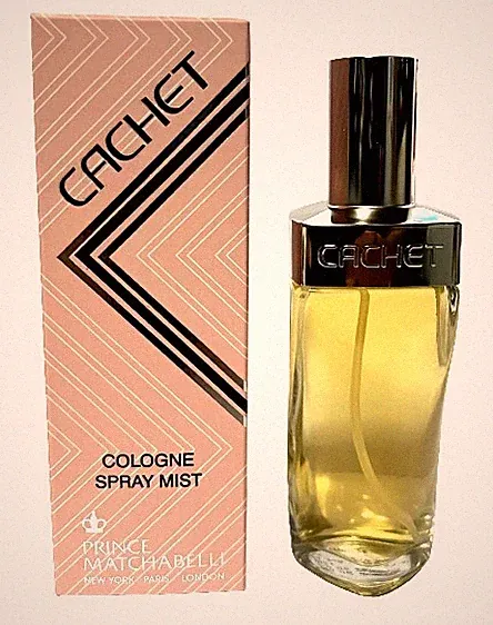 Cachet Perfume By Prince Matchabelli 3.0 oz Cologne Spray Mist New In Box